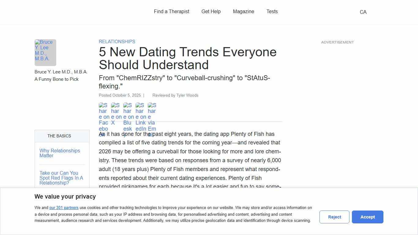 5 New Dating Trends Everyone Should Understand Psychology Today Canada